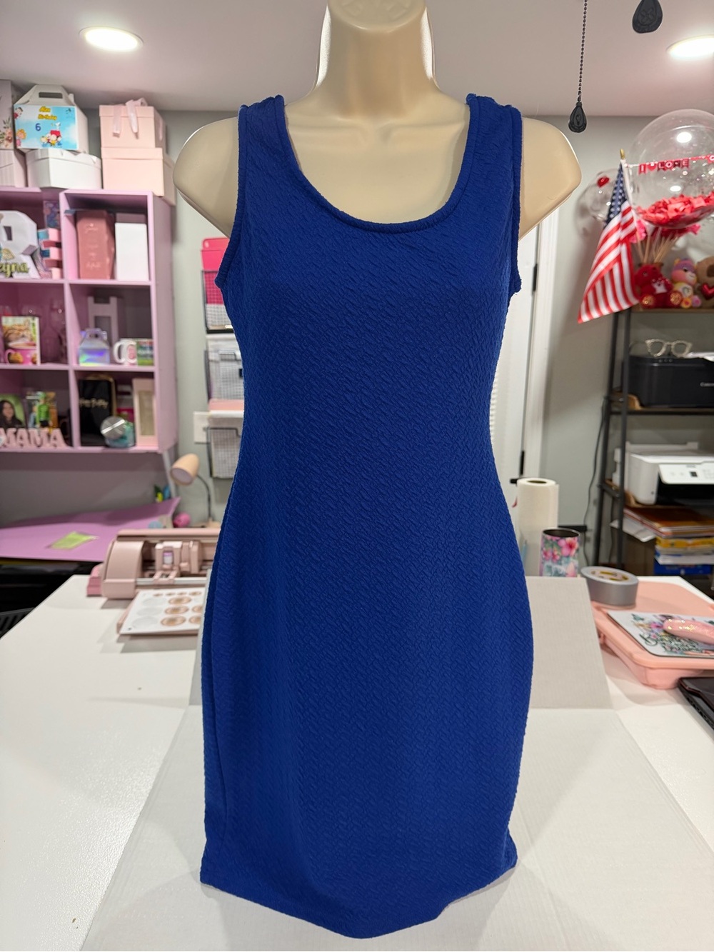Xhilaration Sleeveless Mini Dress in Royal Blue